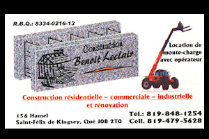 Construction Benoit Leclair inc.