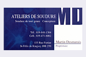 Carte d'affaire Soudure MD