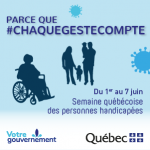 semaine québécoise des personnes handicapées