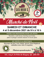 Marché de Noel Ferme les Deux L