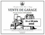 Vente de garage