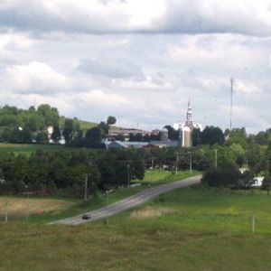 Sortie du village de St-Félix