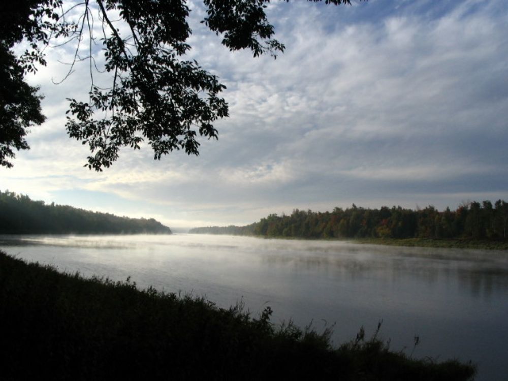 Vue de la rivière St-François à St-Félix