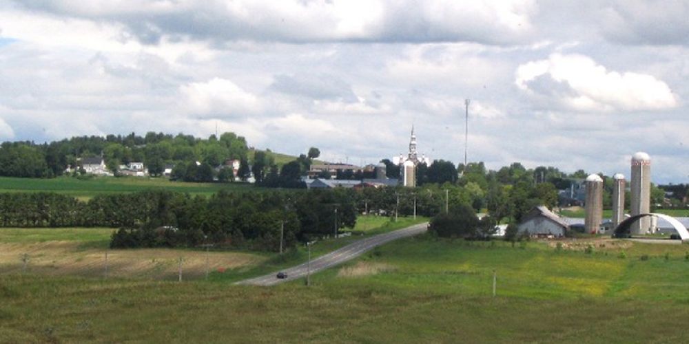 Sortie du village de St-Félix