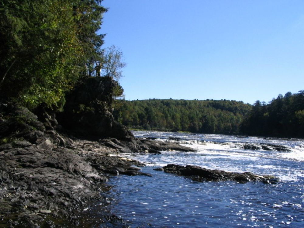 Vue de la rivière St-François à St-Félix