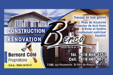 Construction - Rénovation BERCO